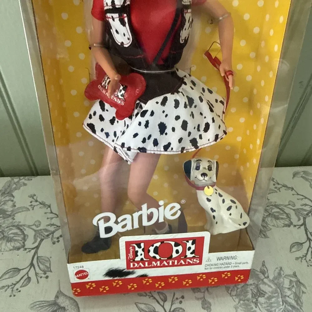 Vtg Mattel Barbie 101 Dalmatian Special Edition Fashion Doll 12